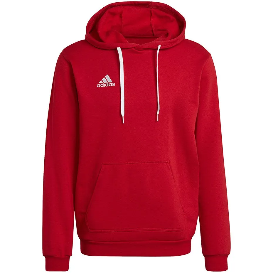 Adidas Entrada 22 Hoody Men's Sweatshirt Red H57514 S