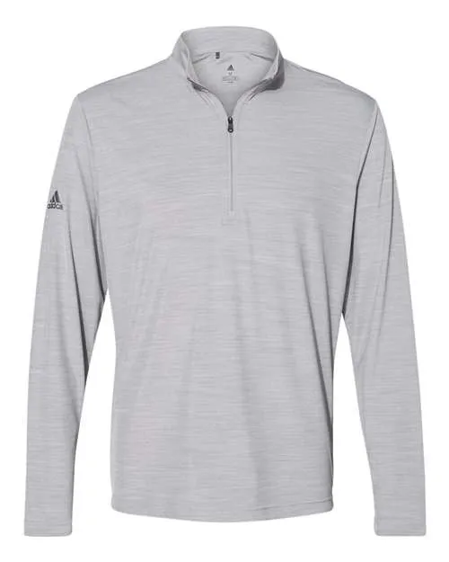 Adidas Men's Lightweight Melange Quarter-Zip Pullover