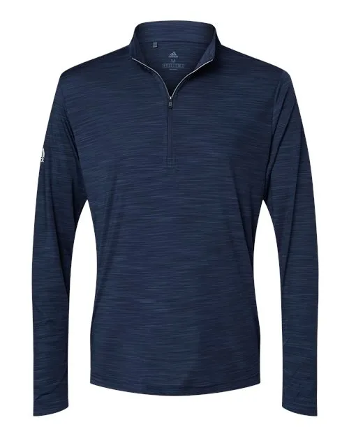 Adidas Men's Lightweight Melange Quarter-Zip Pullover