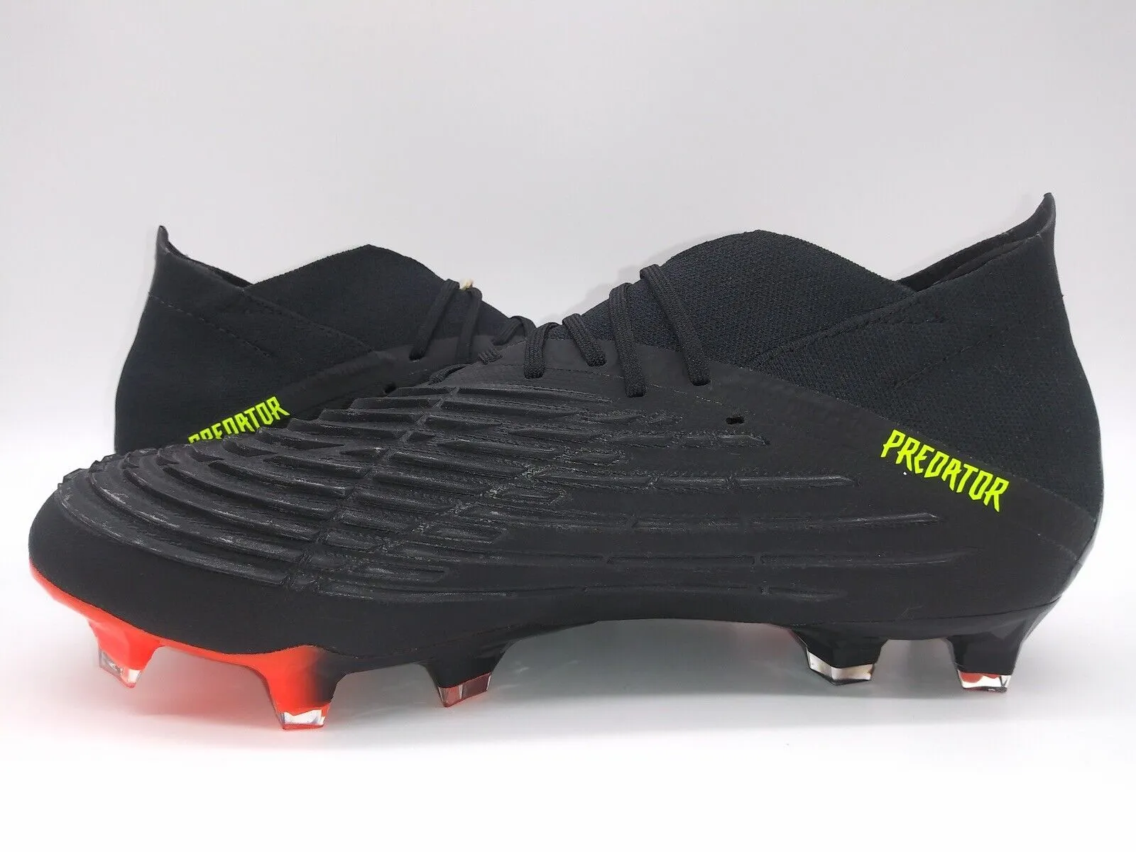 Adidas Mens Rare Predator Edge.1 FG GW1032 Black Volt