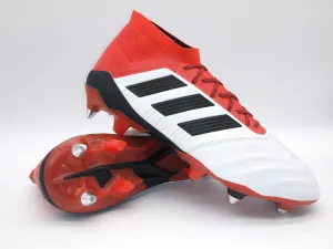 Adidas Predator 18.1 SG Lea White Red