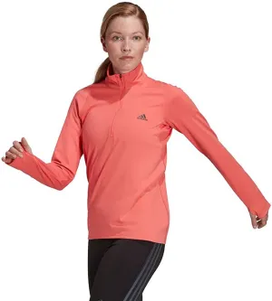 Adidas Womens Rn Fast 1/2 Zip Running Top