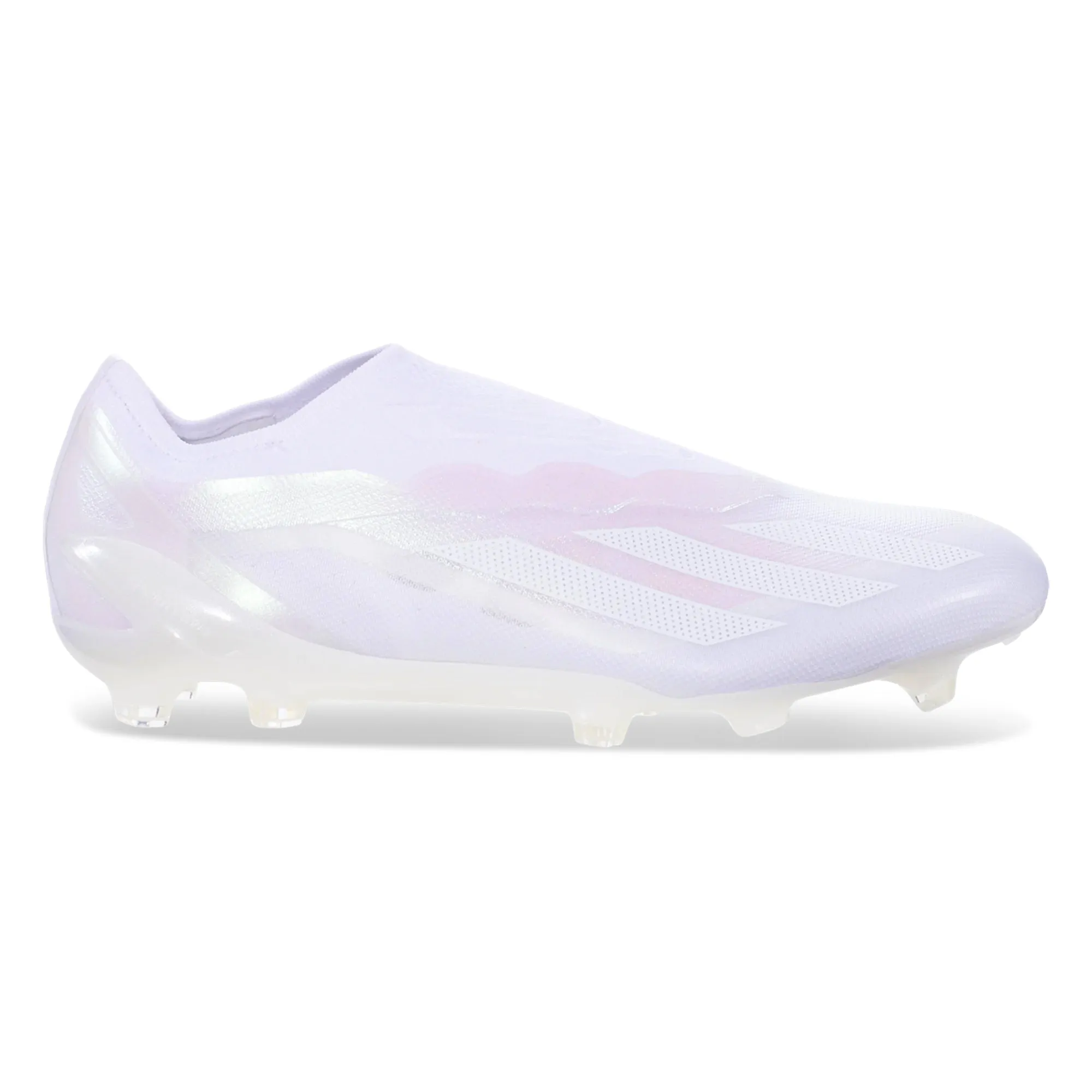 adidas X Crazyfast.1 LL Firm Ground Soccer Cleats (White/White)