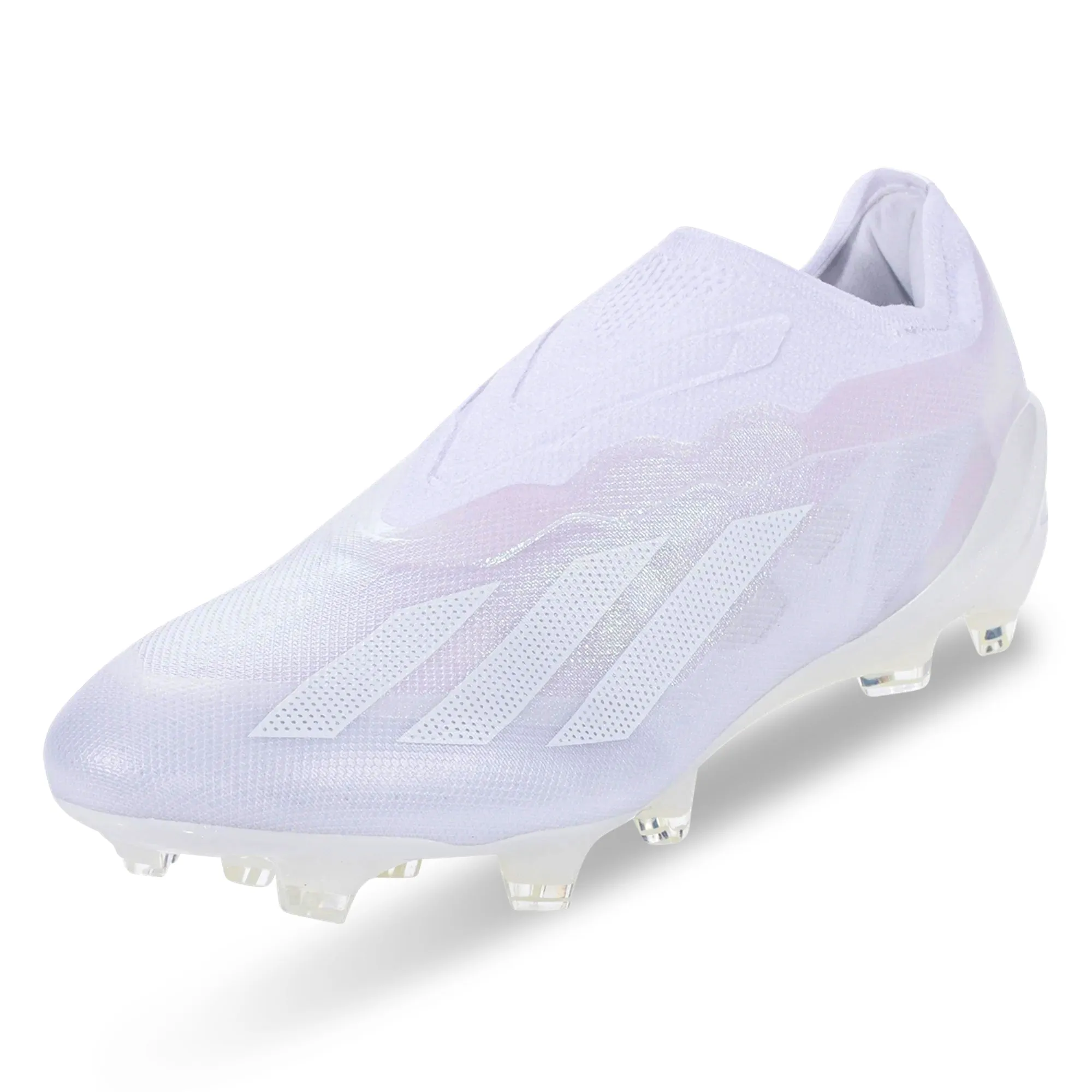 adidas X Crazyfast.1 LL Firm Ground Soccer Cleats (White/White)