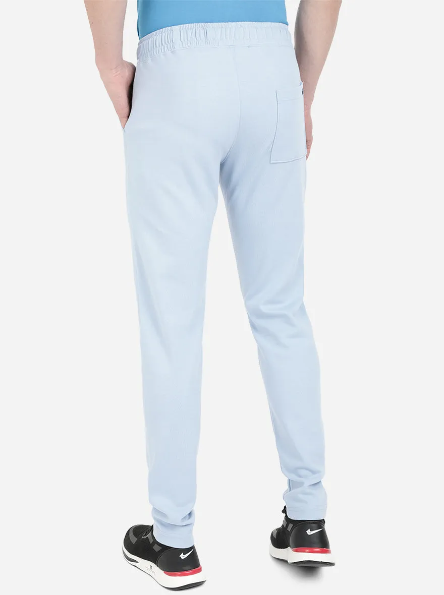 Air Force Blue Solid Regular Fit Track Pant | JadeBlue