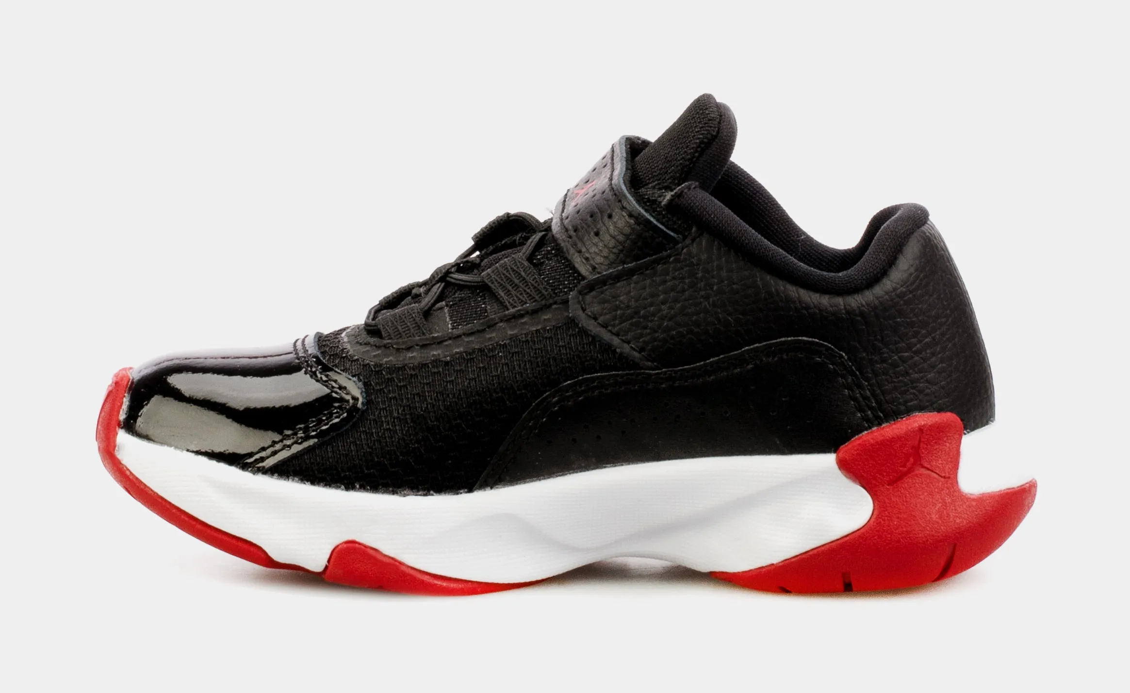 Air Jordan 11 CMFT Low Preschool Basketball Shoes (Red/Black)