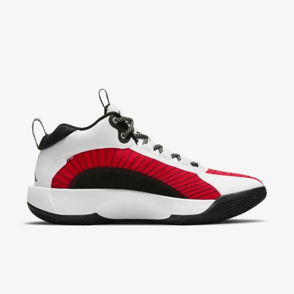 Air Jordan Jumpman 2021 PF Sneakers, White/Red/Black