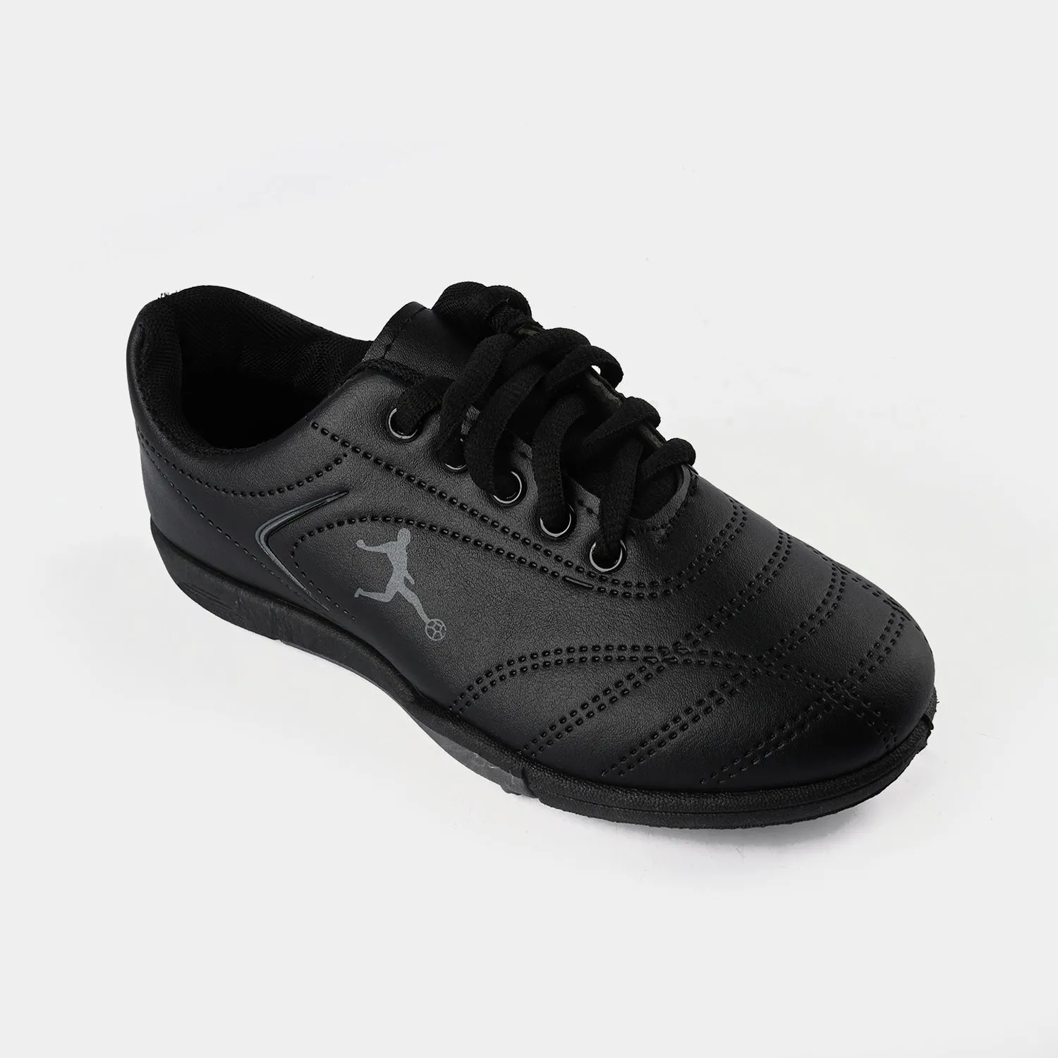 Boys Football Shoes 802-BLACK