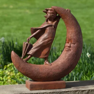 Campania International Once Upon a Moon Statue