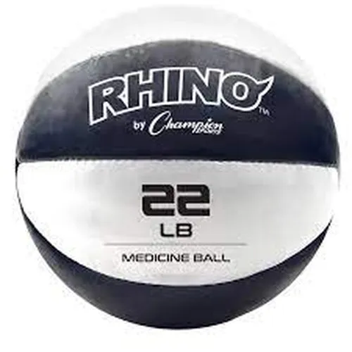 Champion Sports Rhino Leather Medicine Ball