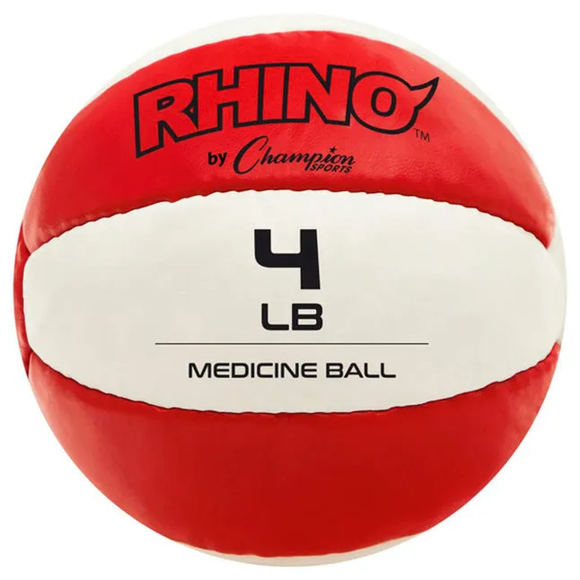 Champion Sports Rhino Leather Medicine Ball