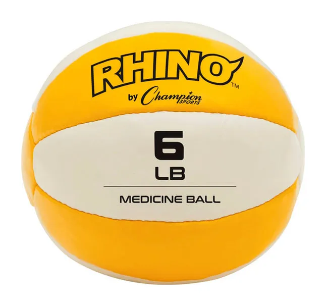 Champion Sports Rhino Leather Medicine Ball