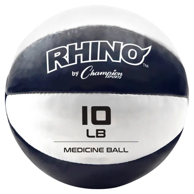 Champion Sports Rhino Leather Medicine Ball