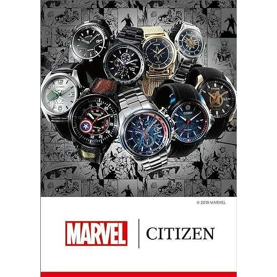 CITIZEN CAPTAIN MARVEL MODEL ECO DRIVE MEN WATCH (LIMITED MODEL) FE7062-51W