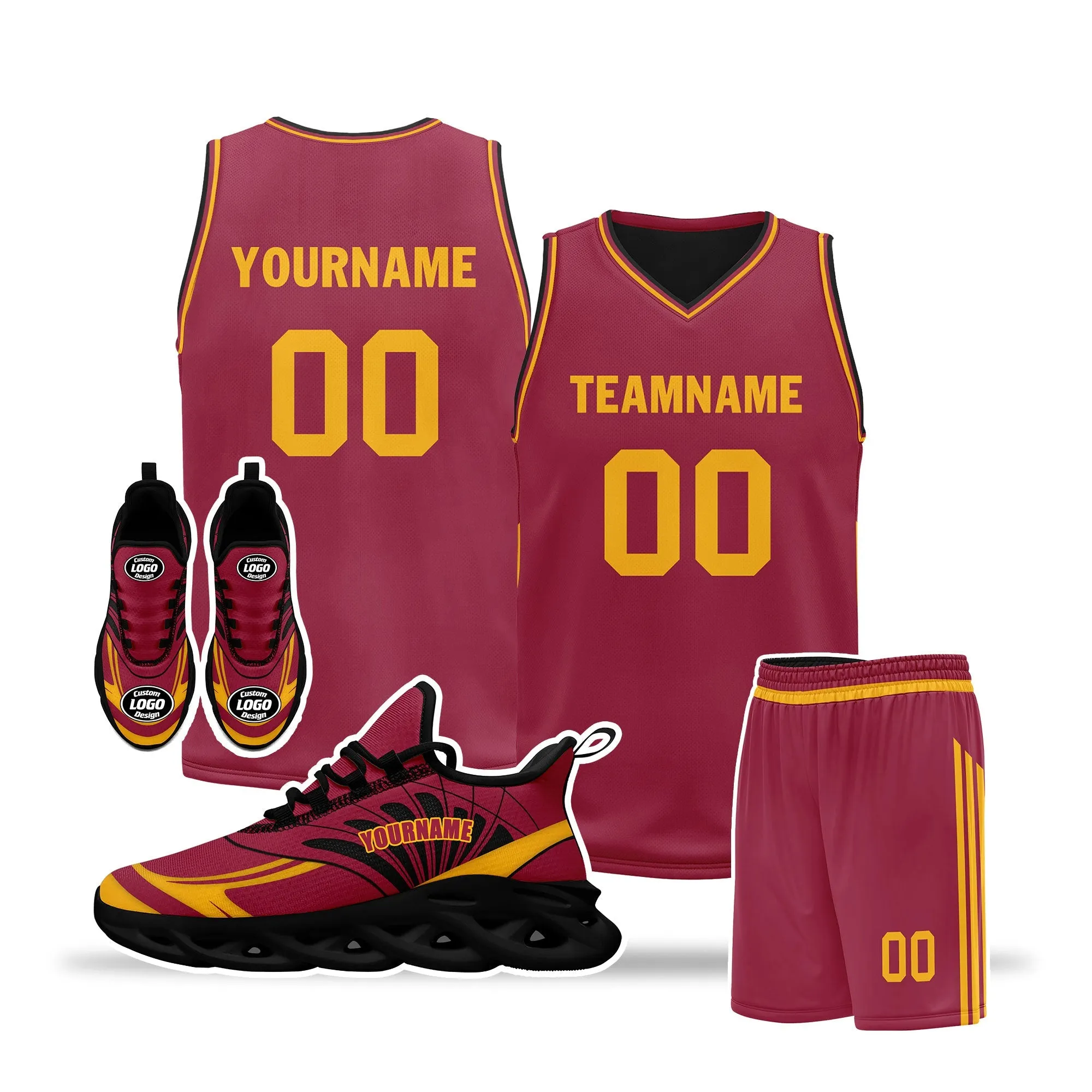 Custom Basketball Jersey and MaxSoul Shoes Combo Offer Personalized ZH-D0200105-2