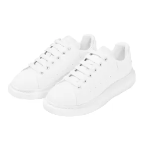 Custom Heighten Low Top Shoes - White D69