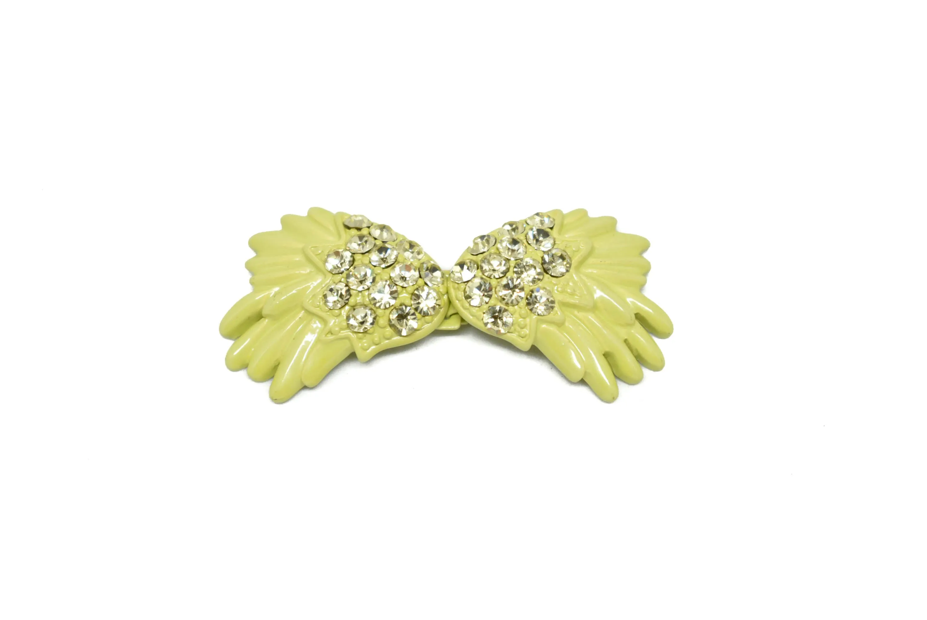 Fancy Bow Rhinestone Connector - Closure