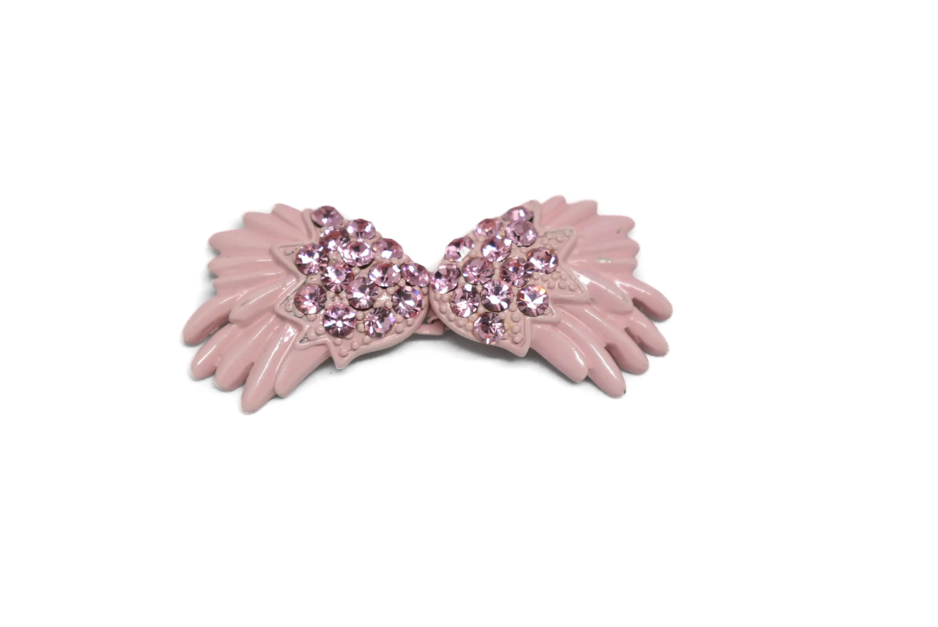 Fancy Bow Rhinestone Connector - Closure