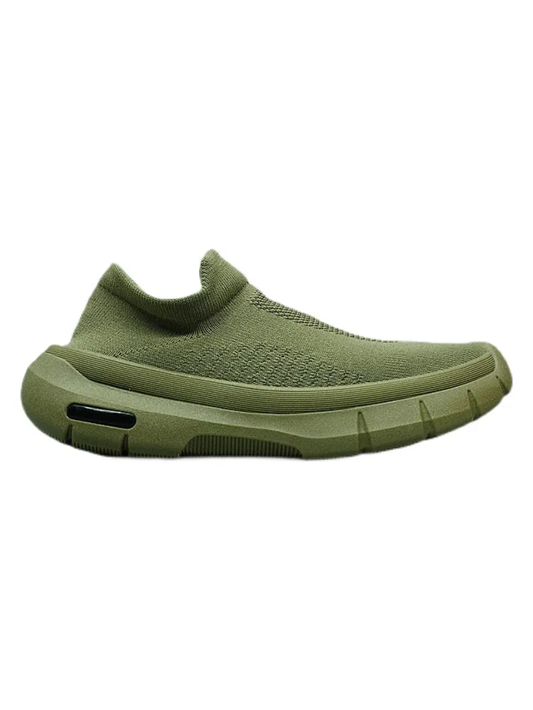 Fly-Woven Stretch Mesh Laceless Slip-On Casual Shoes