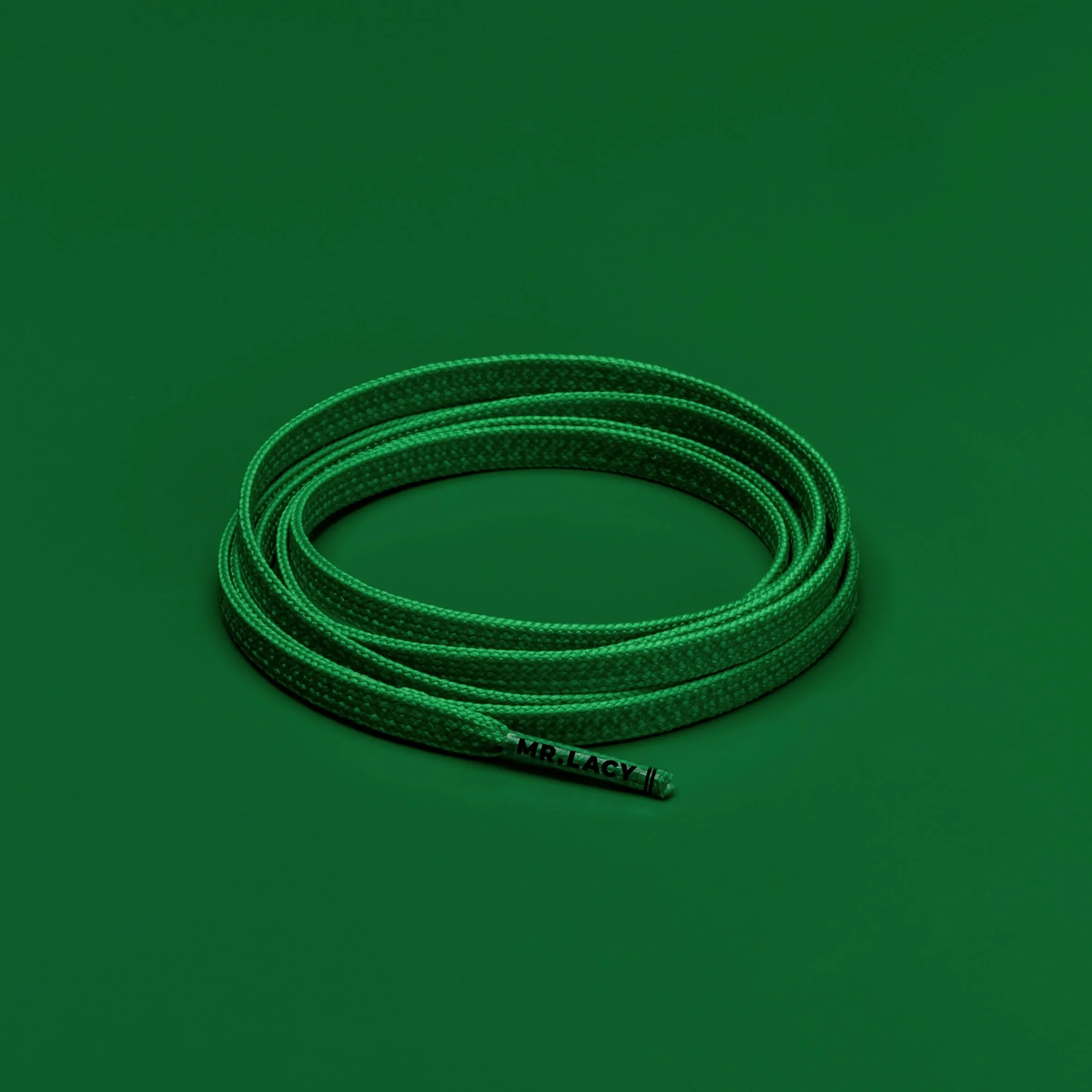 Goalies Football Boot Laces · Kelly Green