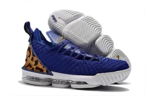 LeBron 16 Champion Royal Blue White Men's Basketball Shoes