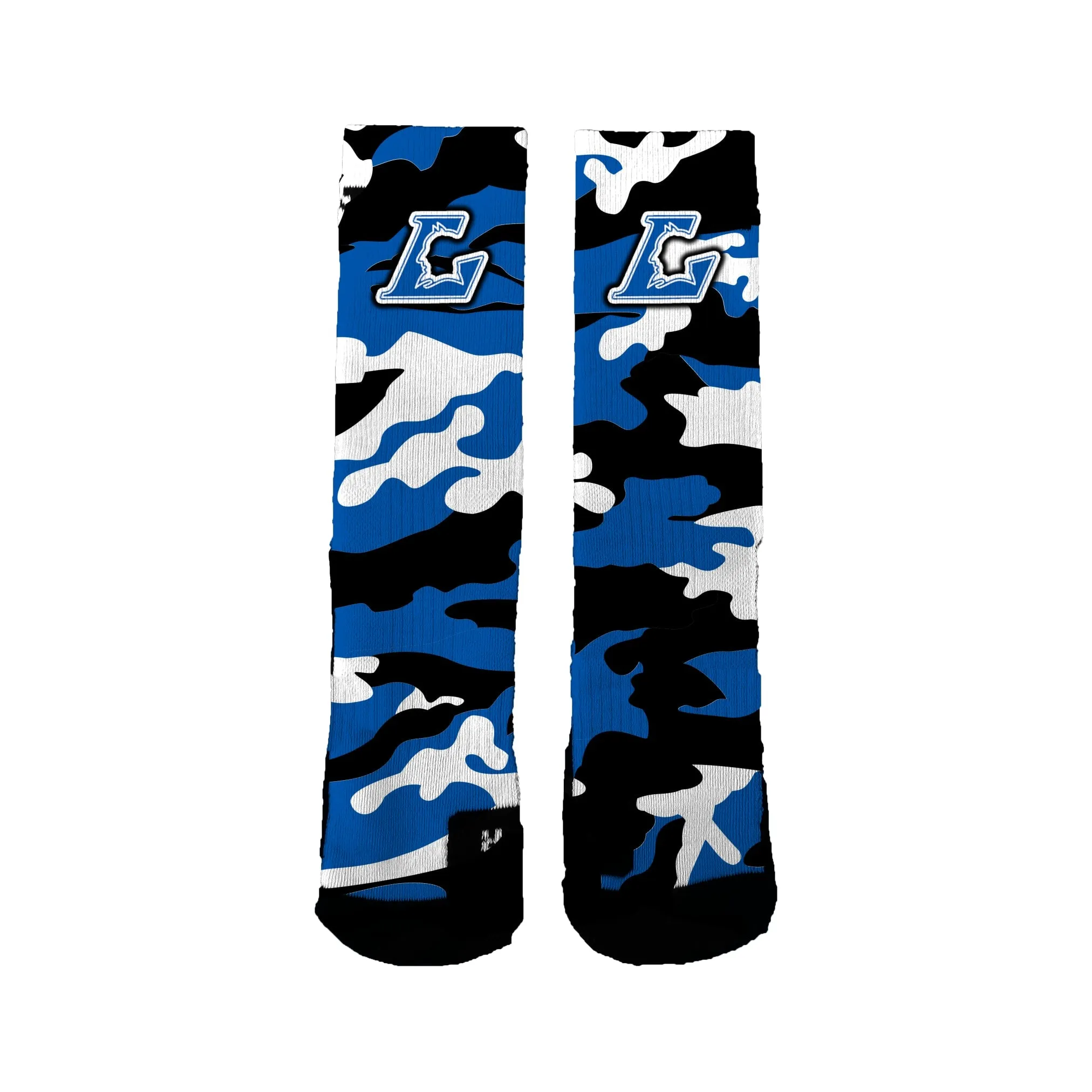 Lodi Girls Basketball  Camo Socks