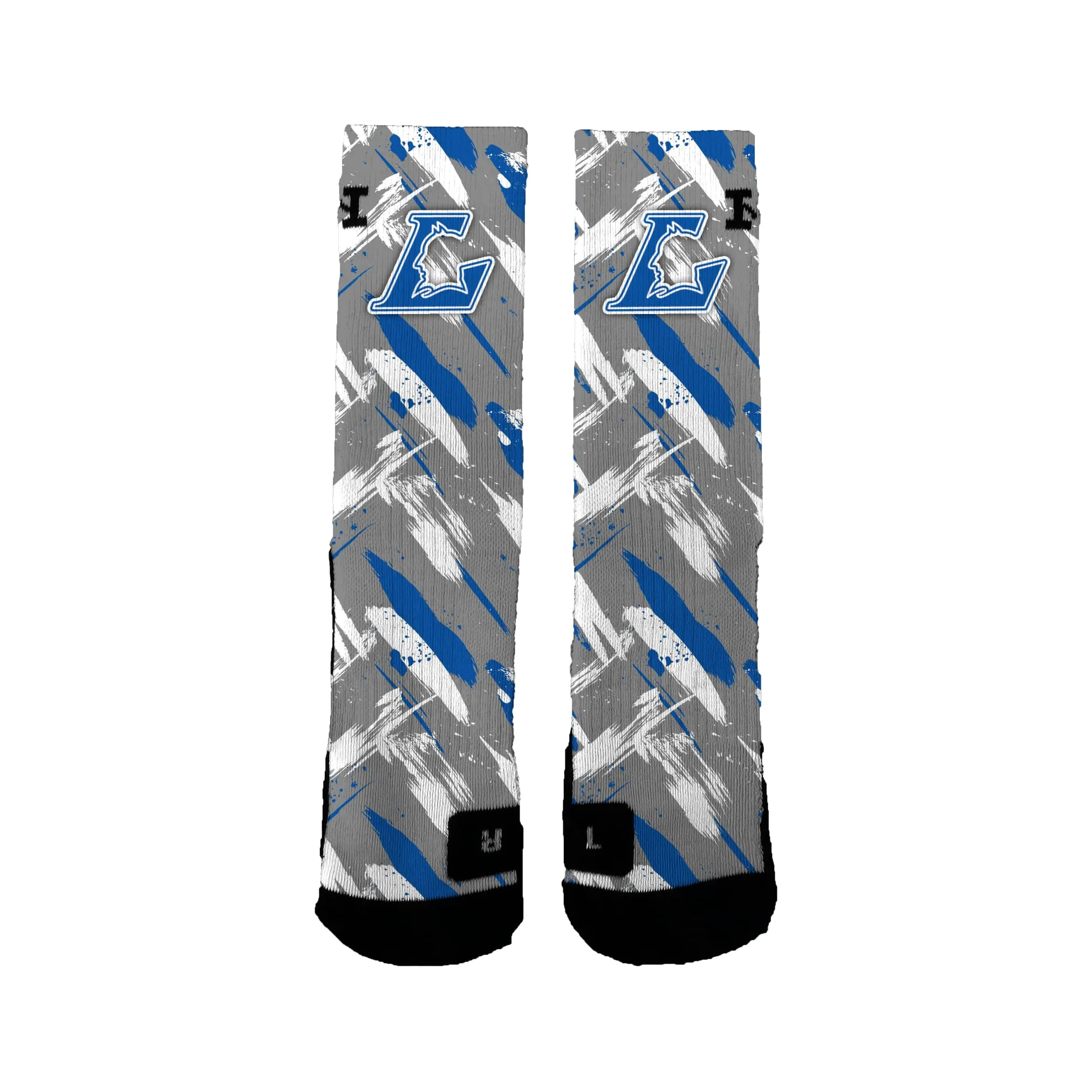 Lodi Girl's Youth Basketball Paint Socks