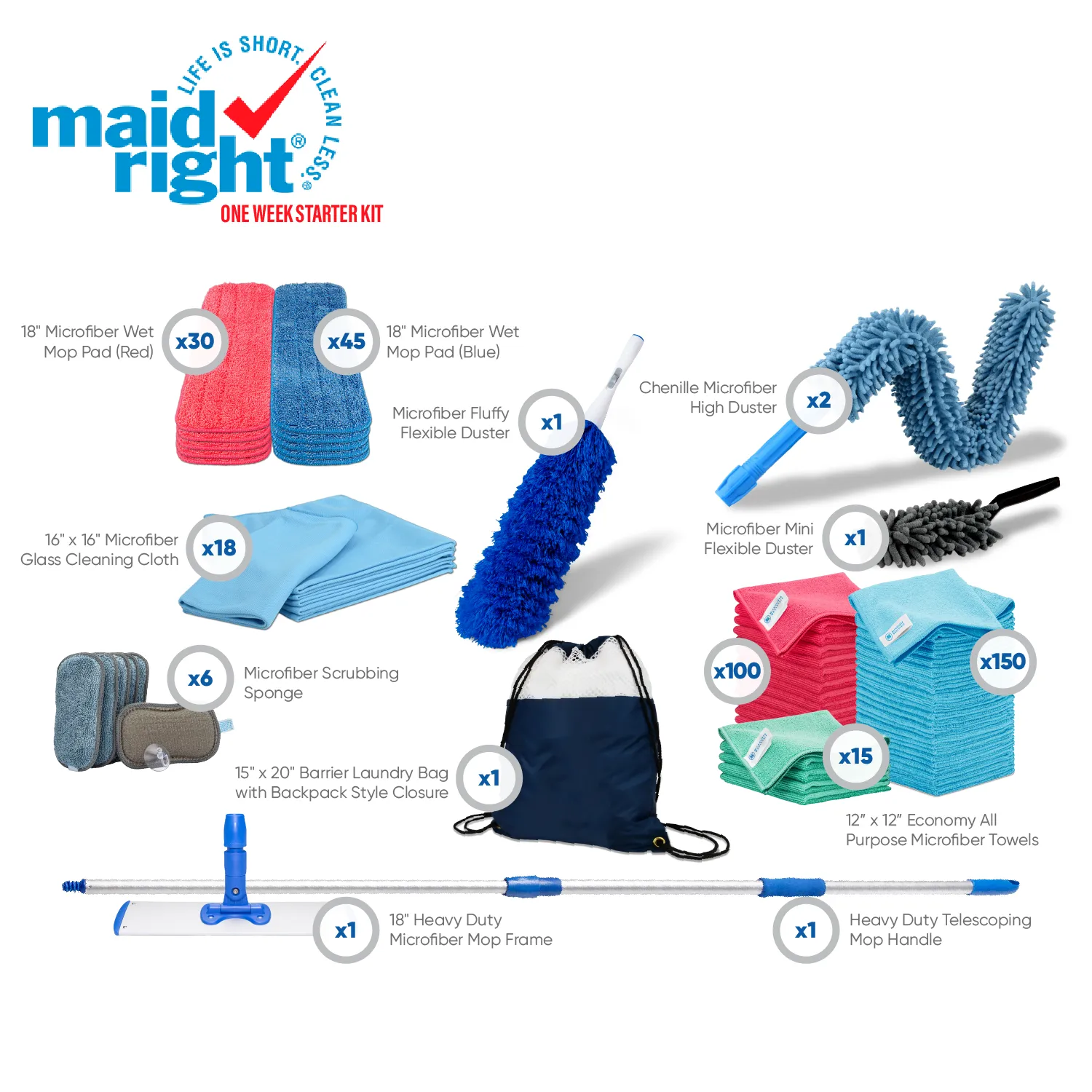 Maid Right Professional Cleaning Kits