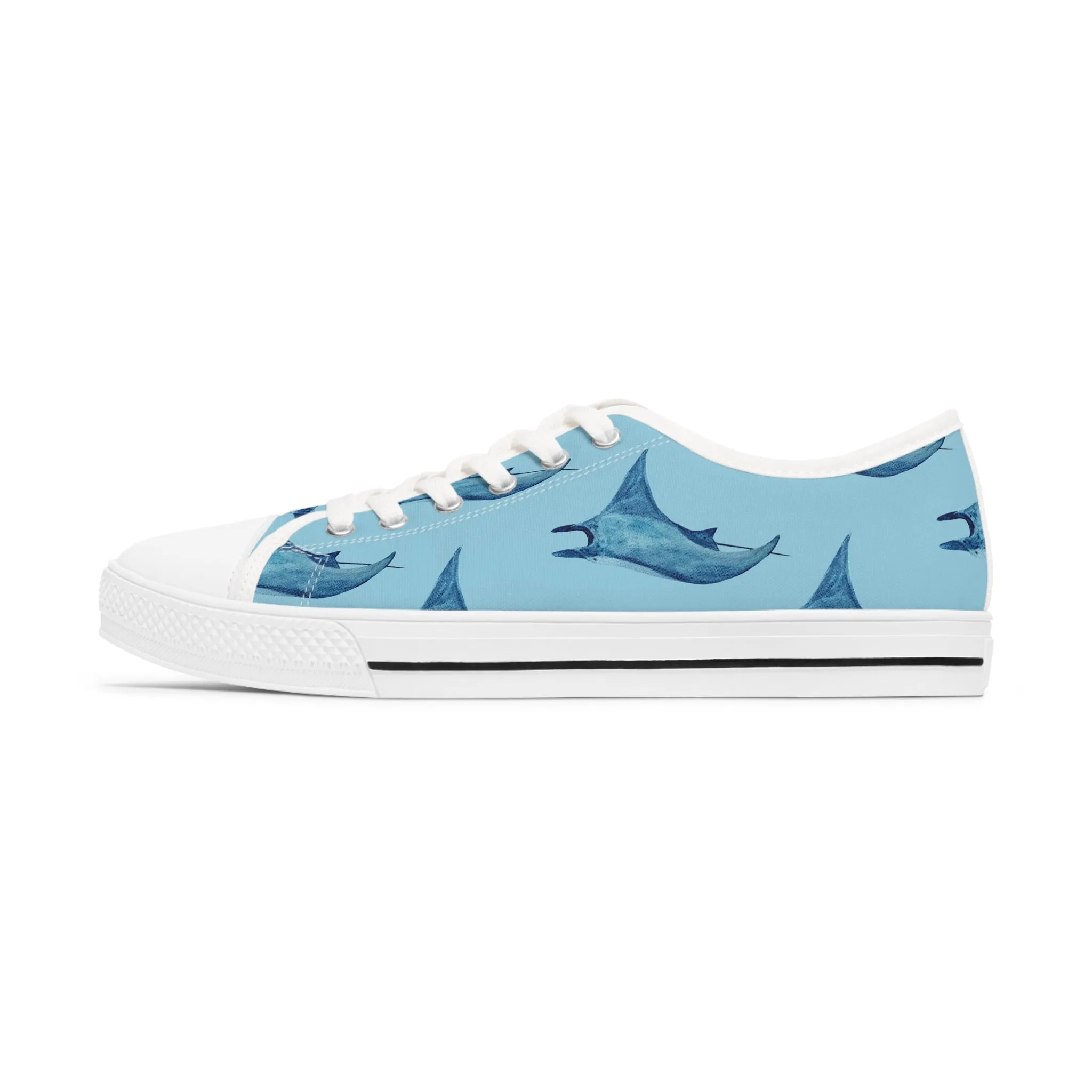 Manta Ray Women's Low Top Sneakers