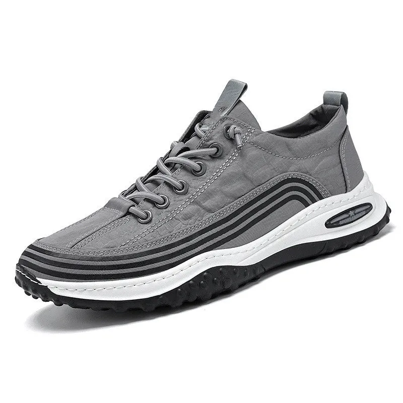 Men's Ice Silk Cloth Breathable Sports Casual Borad Shoes