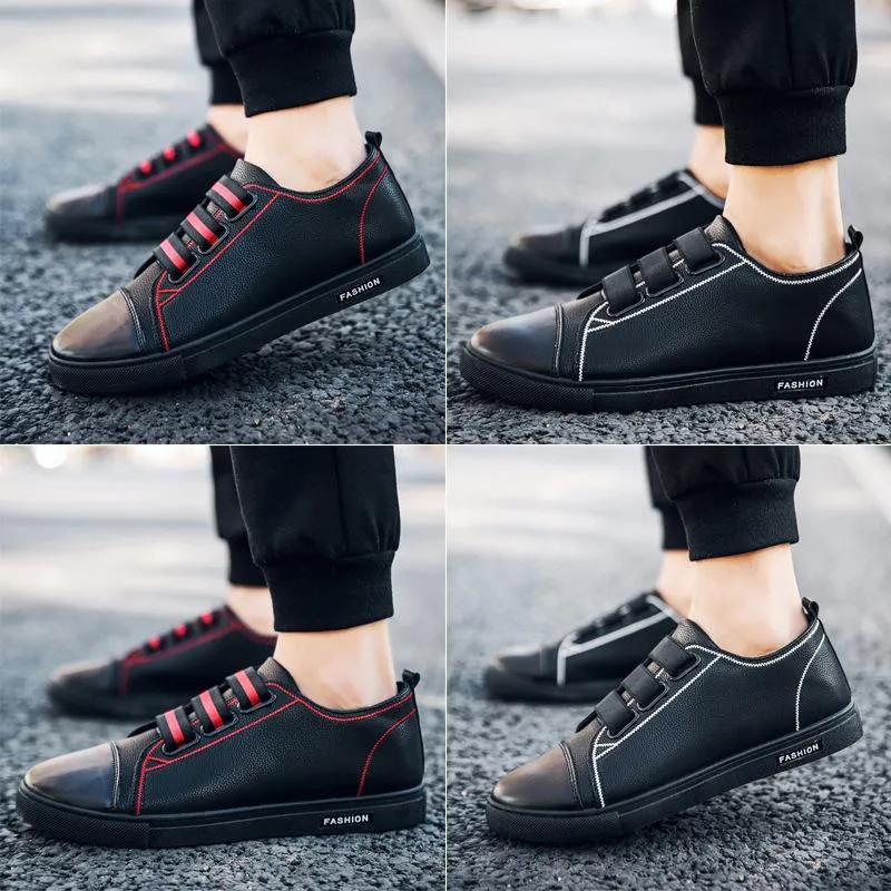 men's lazy shoes shoes elastic band casual shoes