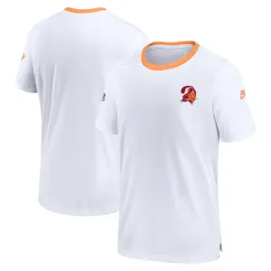 Men's Tampa Bay Buccaneers Throwback Coach Performance Nike T-Shirt in White