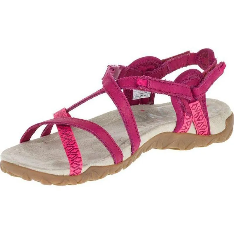 Merrell Terran Lattice II Women's Walking Sandals - Fuchsia - UK 4