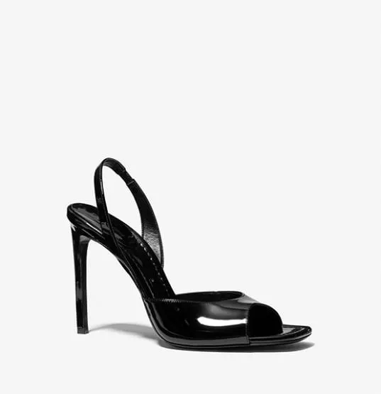 Michael Kors Marisa Patent Leather Shoes, Black