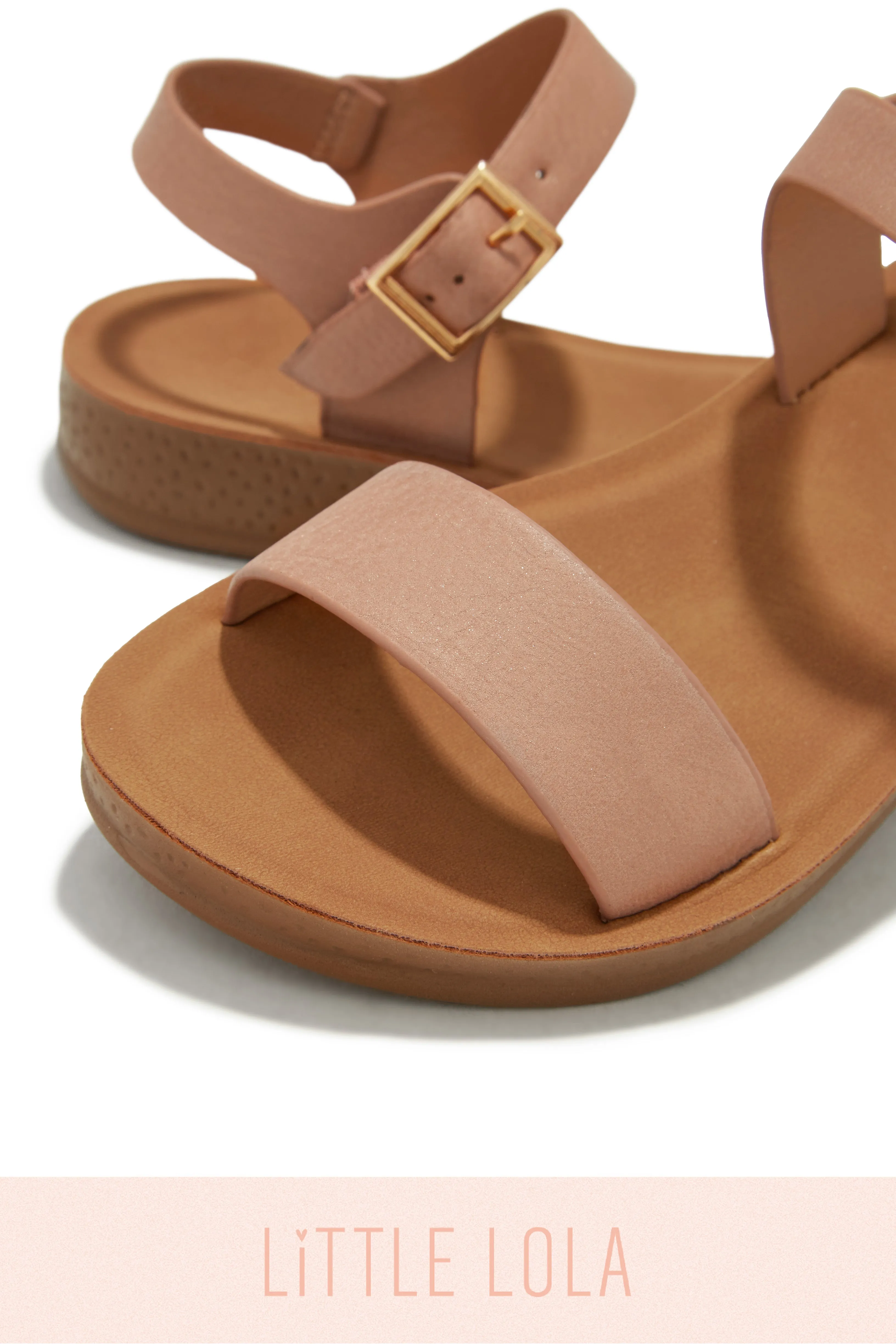 Mini Haley Sandals - Blush