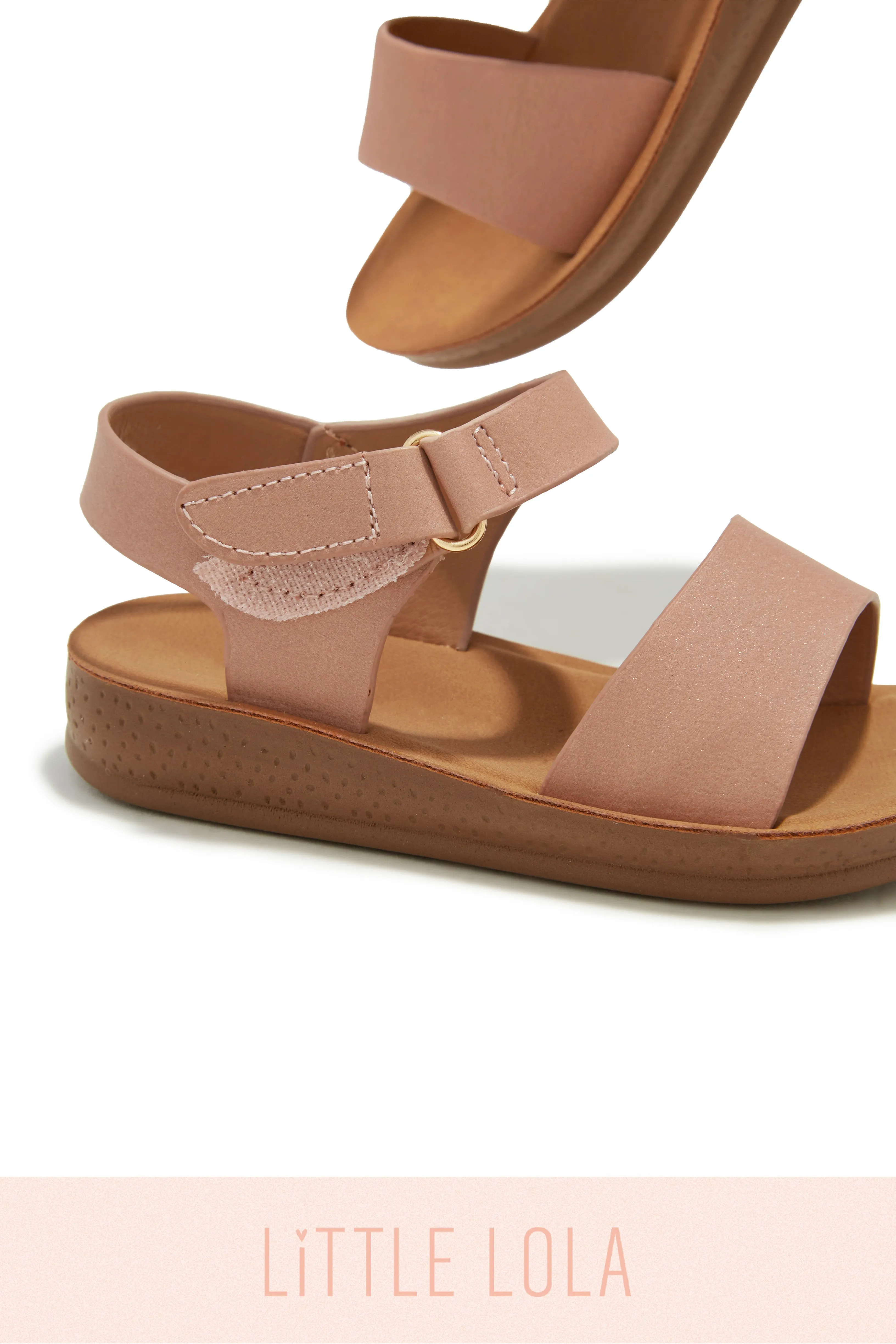 Mini Haley Sandals - Blush