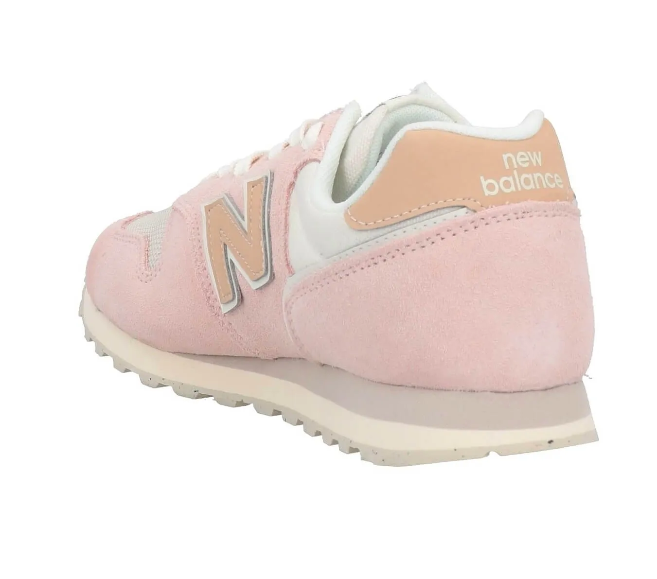 New Balance 373 sneakers, pink/beige