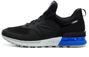 New Balance 574 Black White Blue