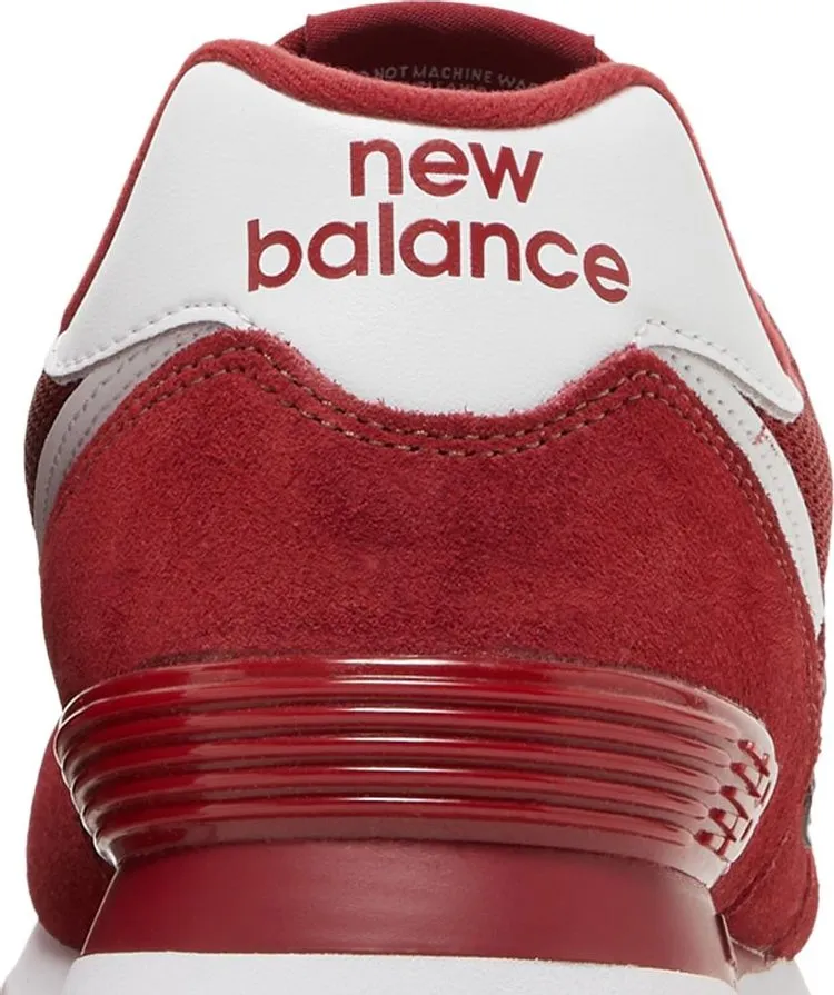 New Balance 574 'Scarlet' sneakers, red