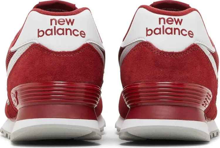 New Balance 574 'Scarlet' sneakers, red