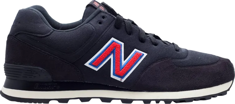 New Balance Ms574 'Undefeated' sneakers, black