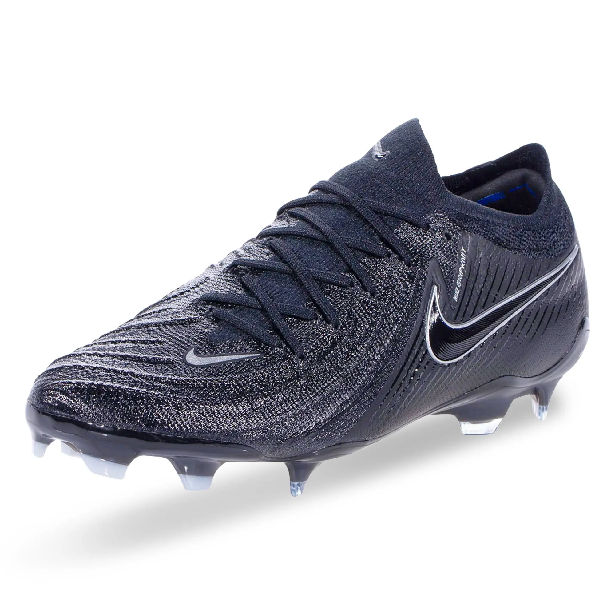 Nike Phantom GX II Elite Firm Ground Soccer Cleats (Black/Black)