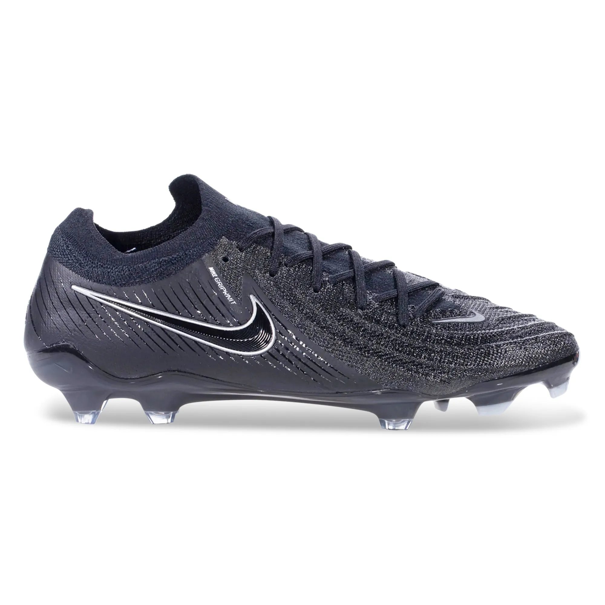 Nike Phantom GX II Elite Firm Ground Soccer Cleats (Black/Black)