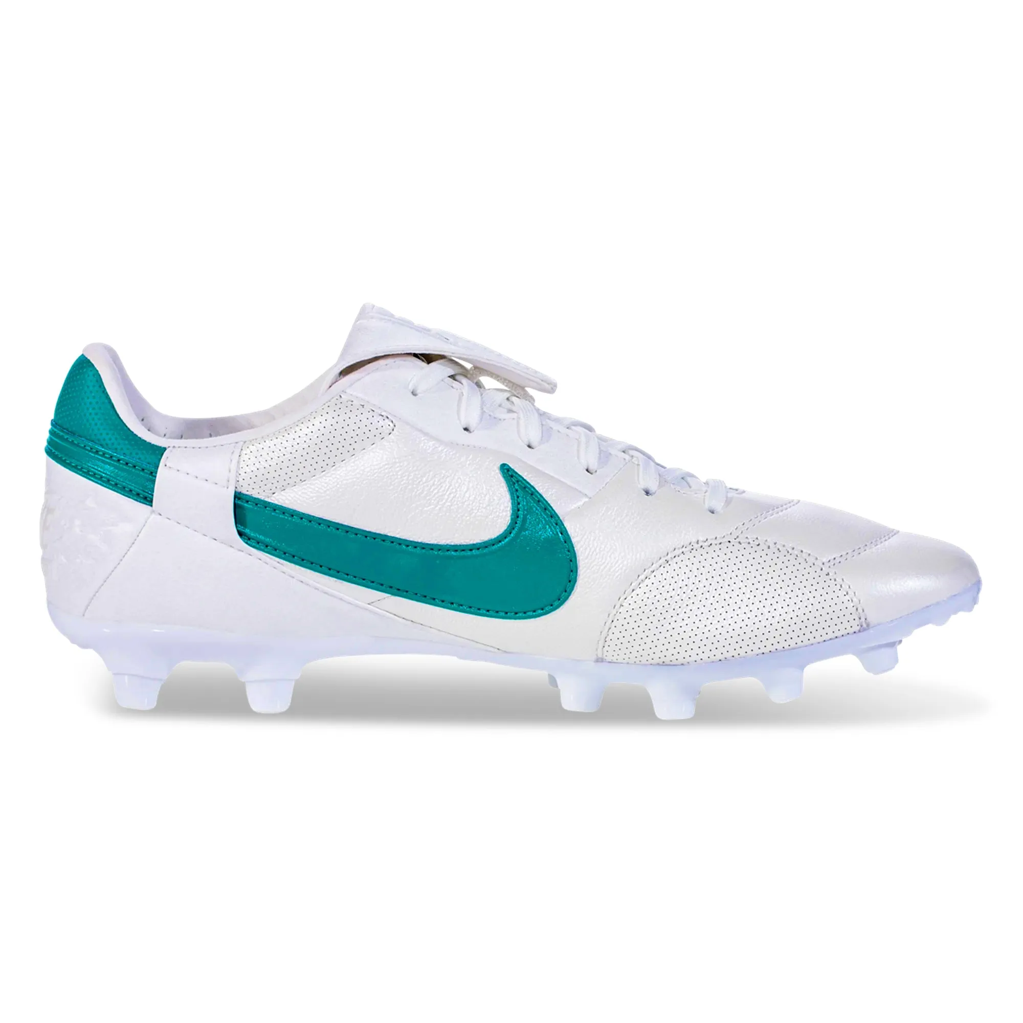 Nike Premier III FG Soccer Cleats (Metallic Summit White/Mystic Green)