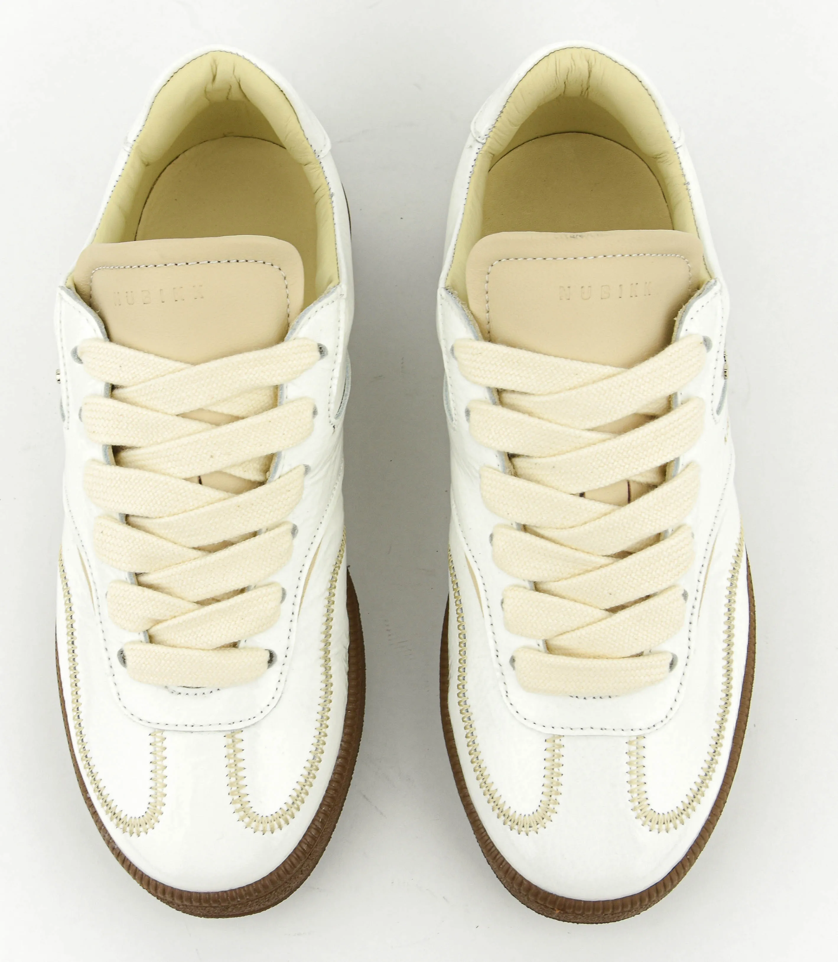 NUBIKK RAY OWEN STUDS WHITE SNEAKER