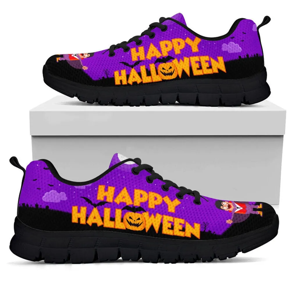 Nurse Sneaker, Happy Halloween Nurse Purple Shoes Sneakers, Best Shoes For Nurses