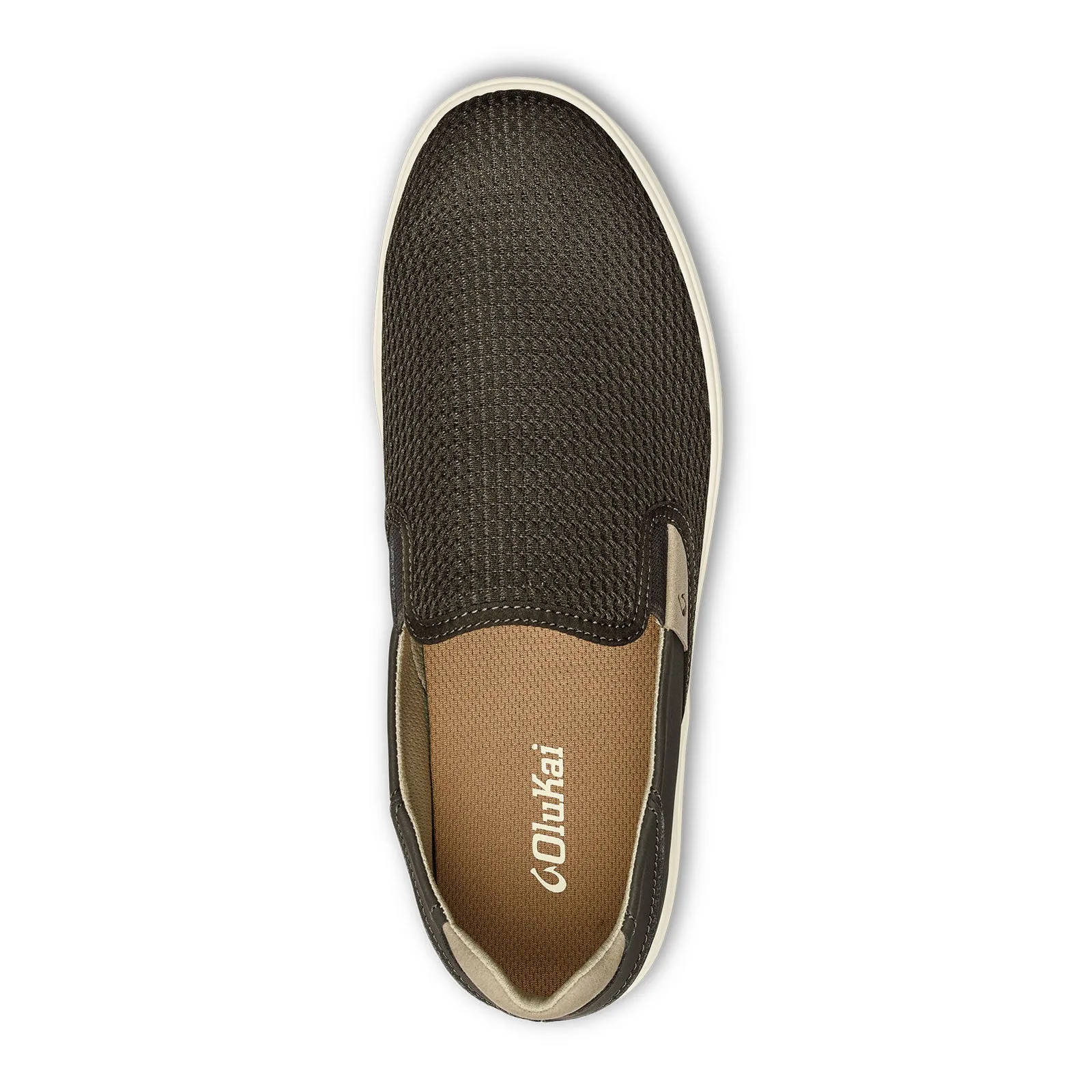 OluKai Lae'ahi Slip On Sneaker (Men) - Kona/Kona