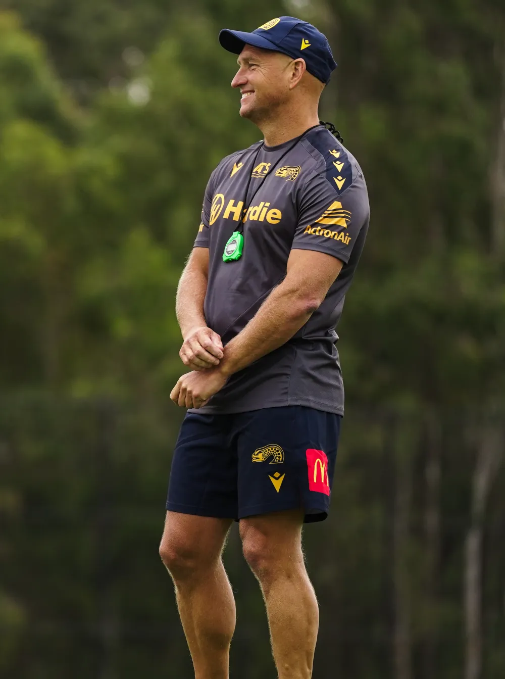 Parramatta Eels 2025 Training Shorts - Navy