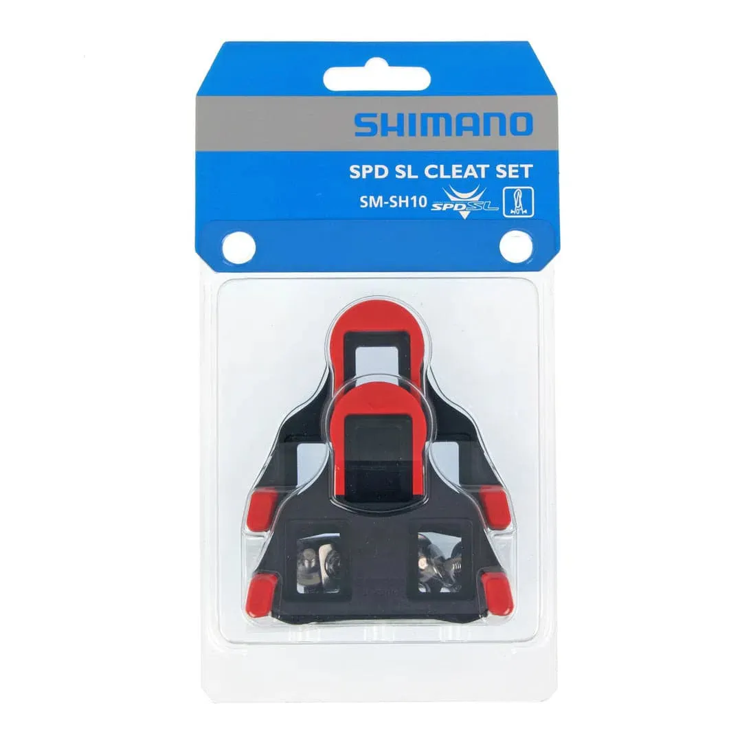 SHIMANO Road Cleats SPD SL SM SH10 - Red