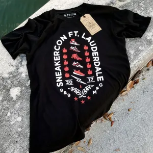 Sneaker Con T Shirt Official Fort Lauderdale 2017 Release